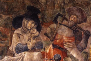 Jerg Ratgeb, Flight into Egypt, 1515-1521