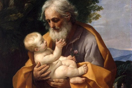 San Jos&eacute; con el Ni&ntilde;o Jes&uacute;s