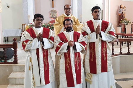 Ordinazione al Diaconato del STSA in India