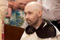 Fray Pablo Mar&iacute;a de la Cruz Alonso Hidalgo, O. Carm., wearing the Carmelite habit.
