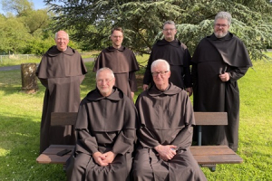 La nuova leadership della Provincia tedesca con il Priore generale