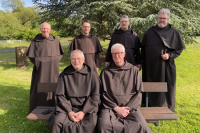 El nuevo equipo de gobierno de la Provincia alemana con el Prior General