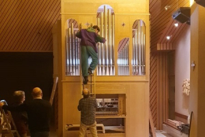 Iglesia carmelita de Nantes recibe un nuevo &oacute;rgano