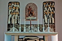 Todos los Santos de la Orden. Aylesford, Kent, Reino Unido.