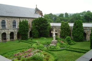 The Garden of the Carmelite Monastery in Allentown