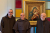 Gli eremiti carmelitani in visita alla Curia Generale