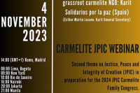 JPIC Commission Sponsoring Webinar in November